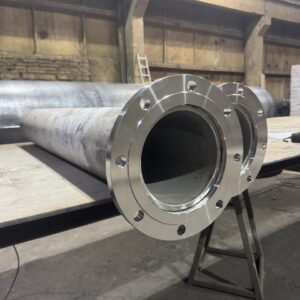 Патрубок приемный 700 мм 12Х18Н10Е Разъемный